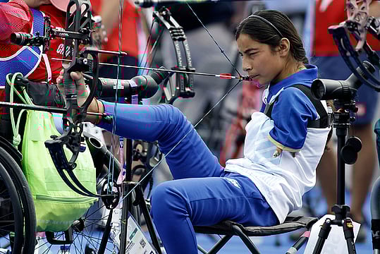Paris Paralympics 2024 Day 1 In Pics: Sheetal Devi Shines As Indian Mixed Compound Archery Team Shatters World Record